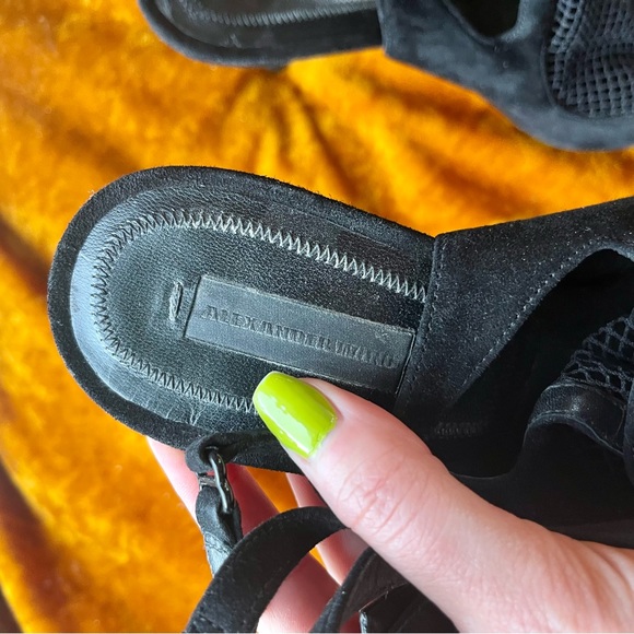 💸 SALE 💸 • the Alexander Wang Piper Fishnet sandal heels - Picture 8 of 9